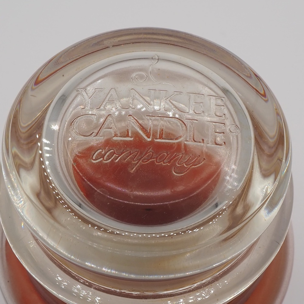 VTG Yankee Candle Almond Toffee 14.5oz Jar Rare Black Bland Housewarmer Burned - Picture 6 of 10